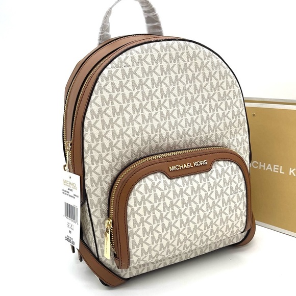 Michael Kors Medium Jaycee Zip Packet Backpack - Picture 1 of 12